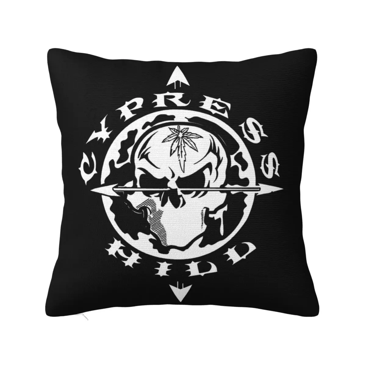 Cypress Hill Black Mens Round Hip Hop New Women Men New Design Female Graphic Letter Womens Pillow Case