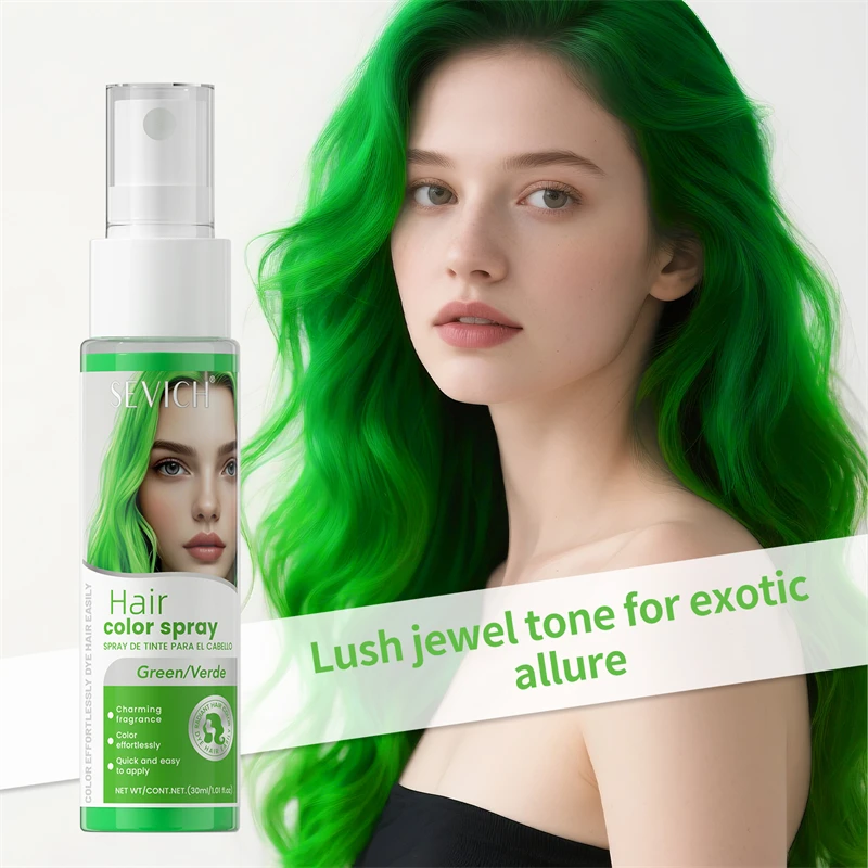 Temporary Hair Color Spray One-Time Hair Dyeing Instant Hair Salon Multi Color Hair Dye Makeup Chalk Washable DIY Party Styling