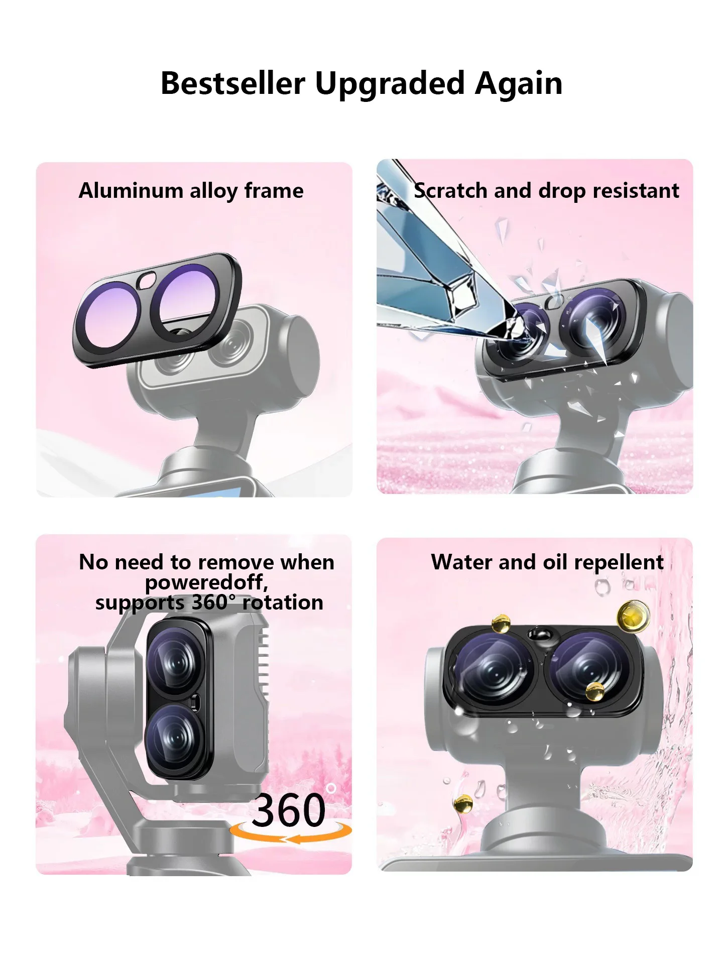 Für Insta360 Luna Ultra Magnetischer Objektivfilter UV-Schutz CPL ND8/ND16 1/4 Schwarzer Softfilter für Insta360 Ace Pro 2 Zubehör – Detail 10