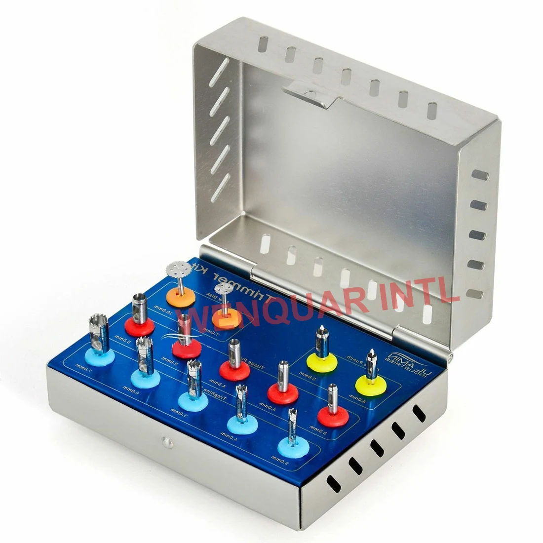 Hoge Kwaliteit Trimmer Kit Bot Impla Enten Tissue Guide Punch Trephines Zaagschijf Denl Instrumenten