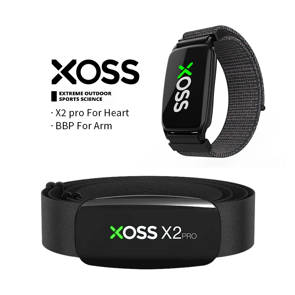 XOSS X2 Pro Heart Rate Monitor Sensor For Heart, Beat Band Pro BBP For Arm Armband, Swimming Sailboat Fitness Running Cycling