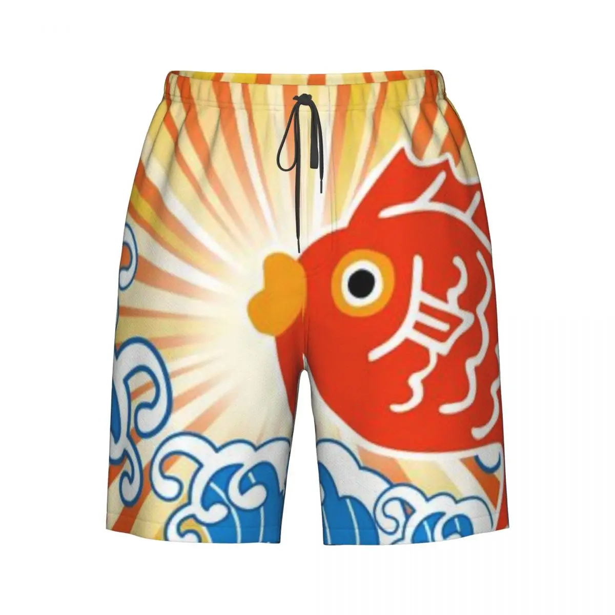 

Quick Dry Swimming Shorts Auspicious Sea Bream Swimwear Man Swimsuit Swim Trunks