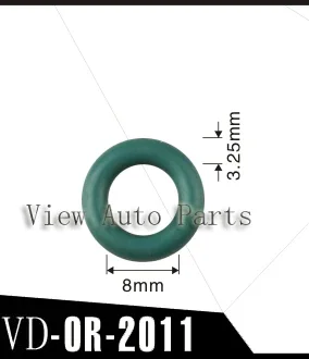 500pcs FKM O'Rings ORings O Rings O-Rings Top Quality For Japan Car Fuel Injector Repair Service Kits OR-21006