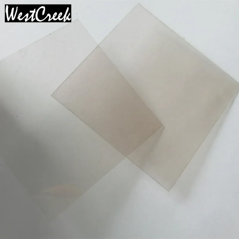 WESTCREEK Transparent Mica Sheet, Insulating Sheet,  Resistant  AFM/SEM Natural Mica Sheet, Experimental Mica Sheet.