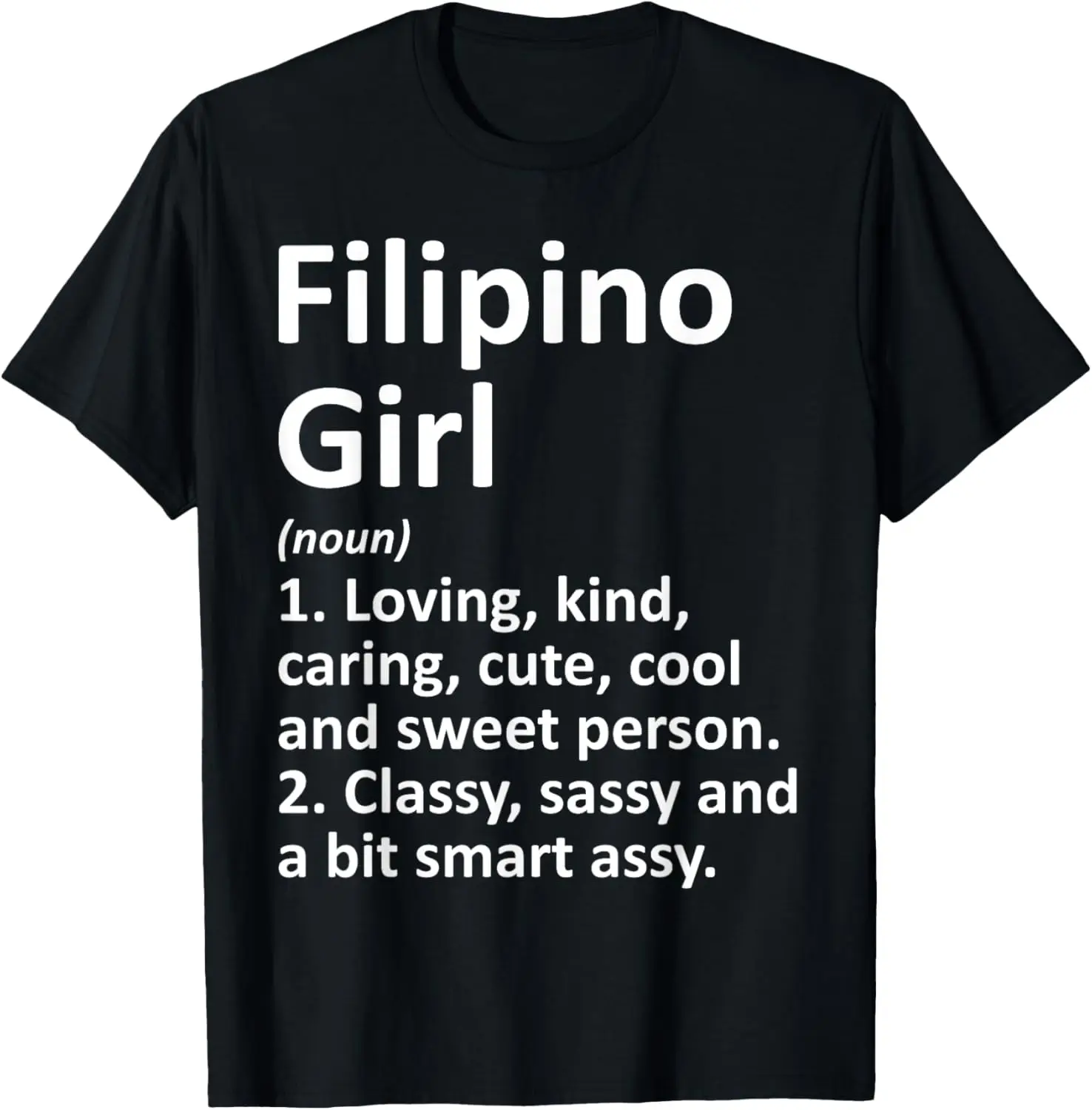 FILIPINO GIRL PHILIPPINES Gift Funny Country Roots Descent T-Shirt