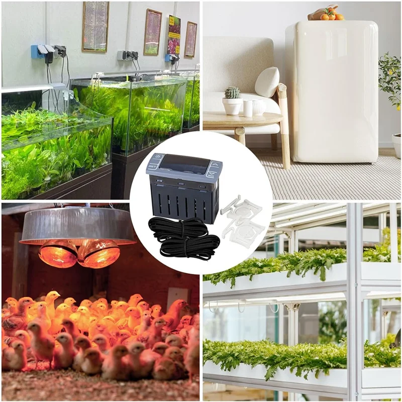 

【Горячие товары】XR06CX-4N1F1 Контроллер температуры для морозильной камеры 120 В, 50-60 Гц, с программируемым регулятором температуры Temperat