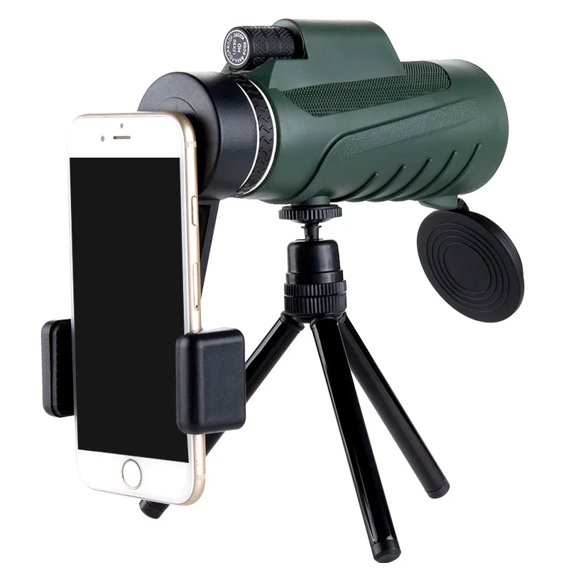 High Definition Monocular Portable Outdoor Camping Mountaineering Telescope High Magnification Low Light Night Vision