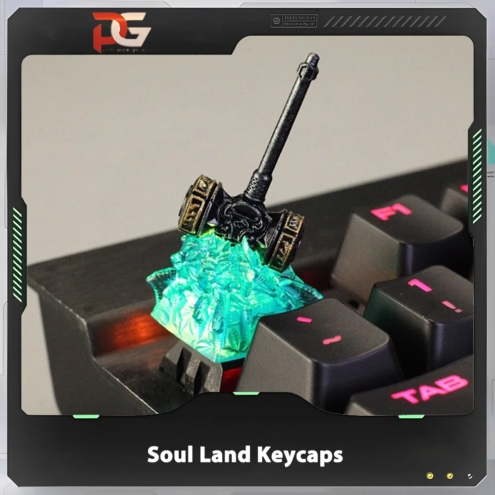 

Soul Land Kyecaps светильник Transmis Смола ручной работы механическая клавиатура Keycaps персонализированный подарок