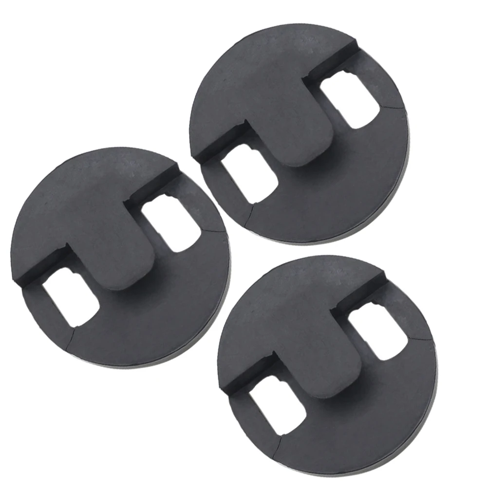 3pcs Black Rubber Round Quiet Play Noise Reduction Sound For Apartment Practice, Cello Sound Dampener, Practice Mute - Image 6