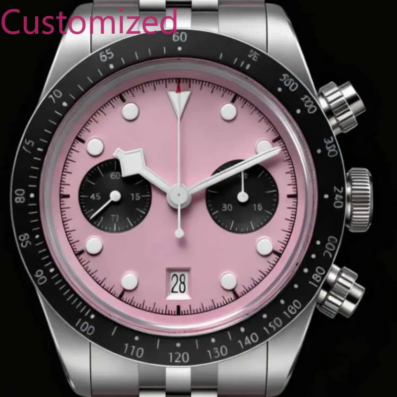 DONG Store 40mm Men's Automatic And Quartz Movement 904l Stainless Steel Watch