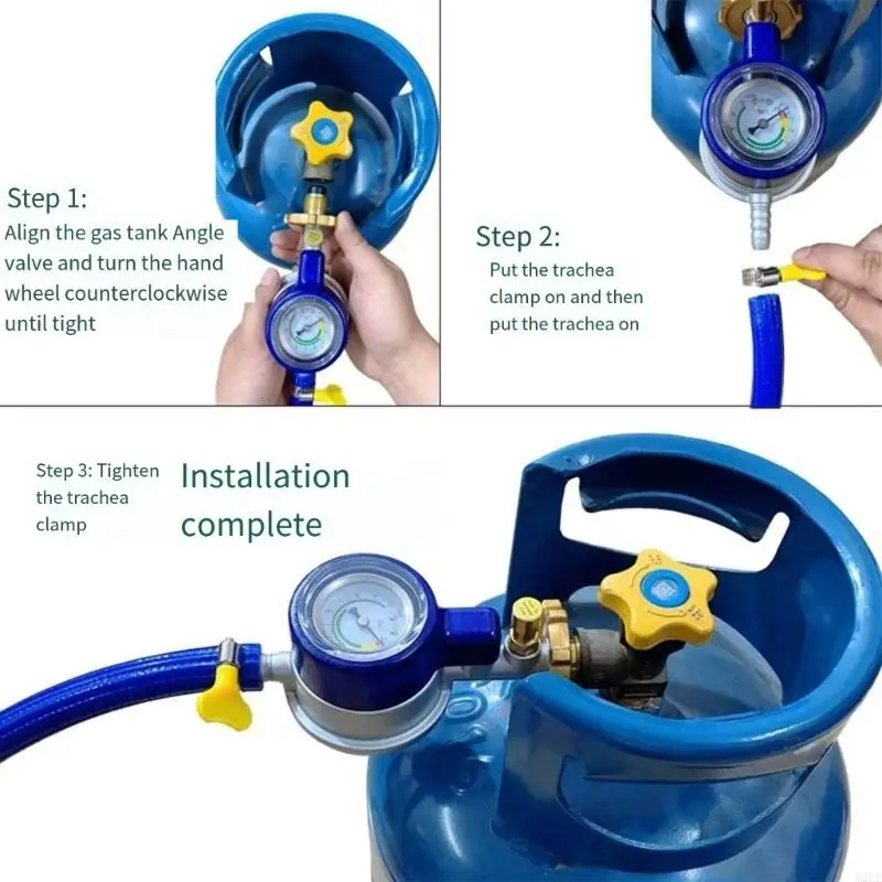 Explosions Proof Gas Tanks Pressure Regulator Adjustable Gas Pressure Regulator 