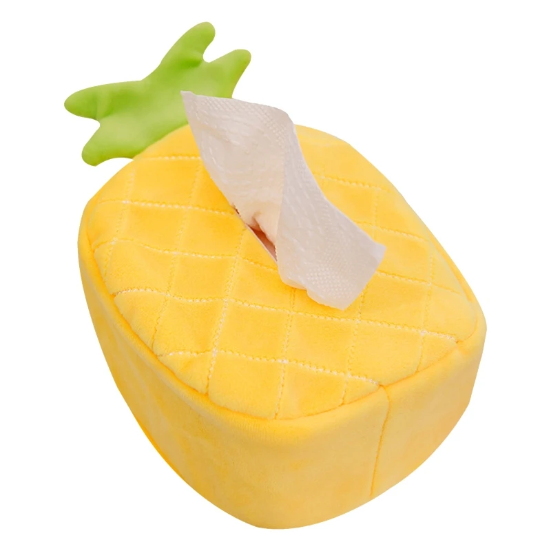 Tissue Holder Fruit Toy Storage Auto Interior Accessories Apply to All Car Portable Napkin Box Interior Decoration