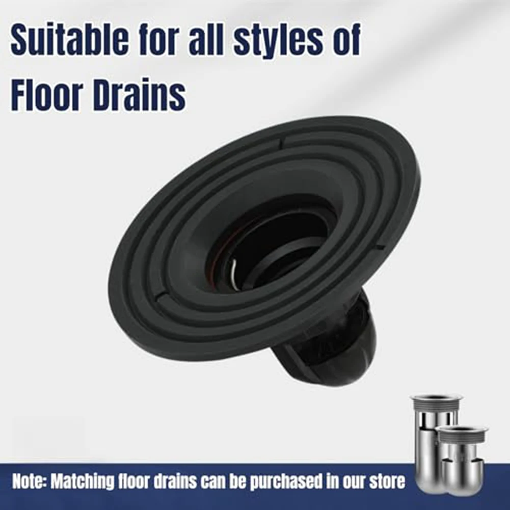

Floor Drain Reducer Silicone Adaptor 2'' To 4'' Hole For Hose Pruning Length Kitchen Bathroom Accessories For Drainage Pipe Seal
