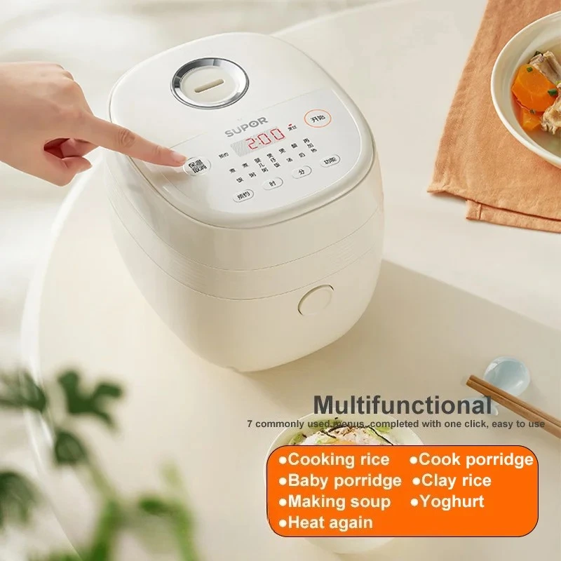 SUPOR 220V Mini Electric Rice Cooker Multifunction Smart Rice Cookers Non-stick MultiCooker Fashion Cooking Machine For Home
