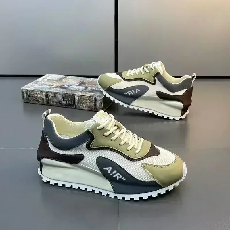 Zapatos para hombre y mujer, zapatillas nuevas de calle, zapatillas para correr de diseñador de tendencia, zapatos informales con plataforma cómodos
