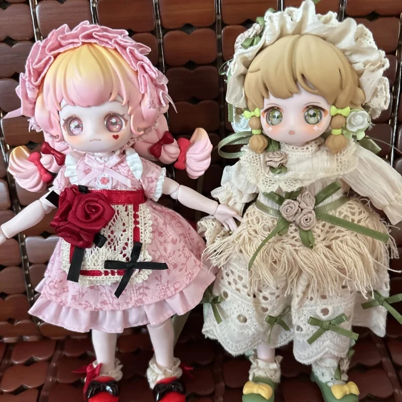 奇跡のヴィンテージ宝物シリーズ 1/12 Mjd ブラインドボックス おもちゃ ミステリーサプライズバッグ 可愛いアニメフィギュア 関節可動 Mjd ドール デコ ギフト