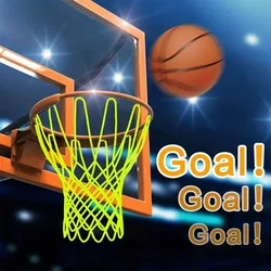 Filet de basket-ball vert structurels ent, 1 pièce, 50cm, standard, pour enfants