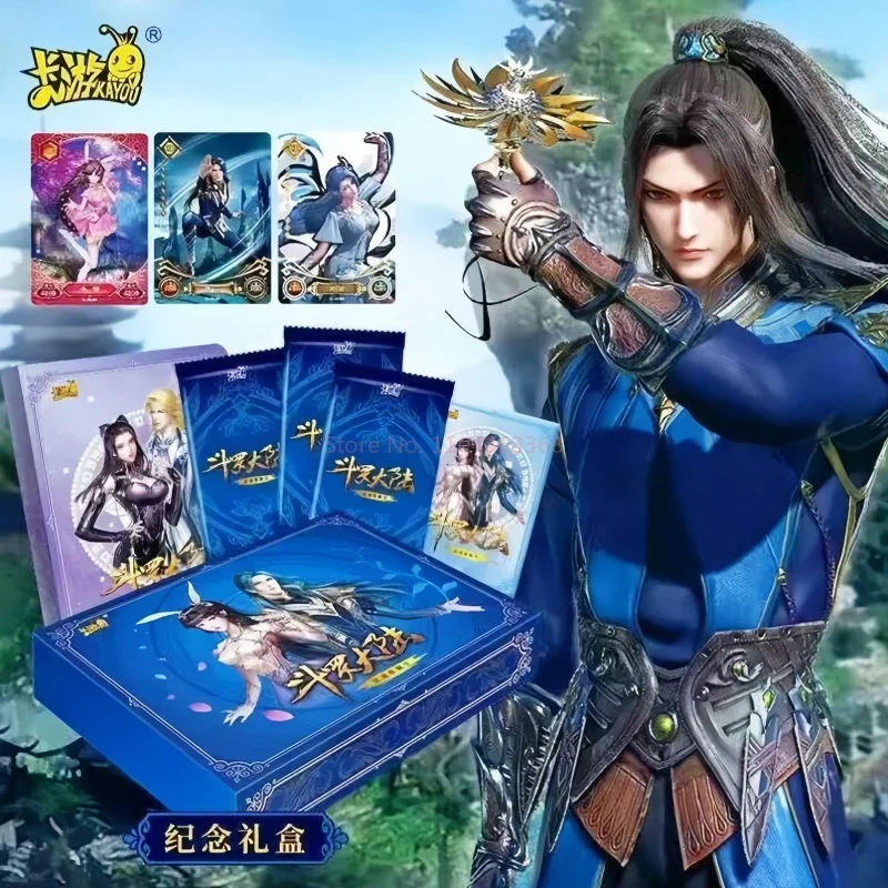 

KAYOU Original Soul Land Tang Shan Anime Characters Cards Collection Box Anime Card Collection Cards Rare Sp Cards Toy Gift