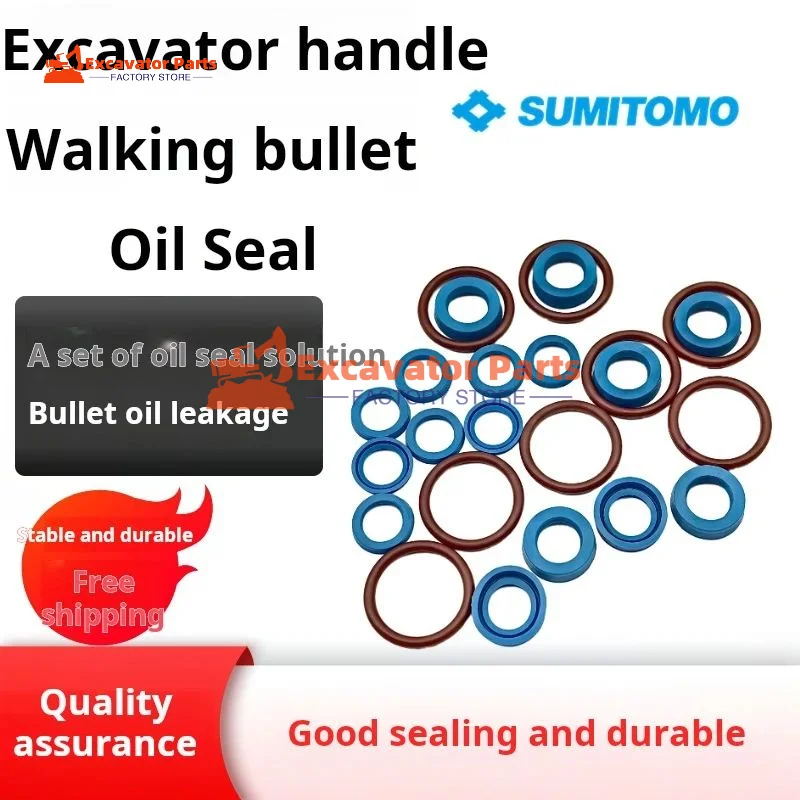 For Sumitomo SH SH75 120 200 210 240 350A2 3 5 Joystick handle walking bullet Oil Seal Excavator Parts