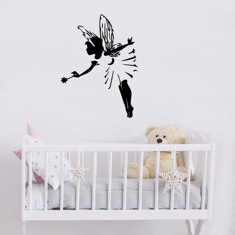 1PC Excellent Fairy Family Wall Stickers Mural Art Home Decor The best Christmas gifts Vinyl Art Decal