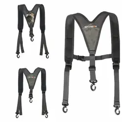 Adjustable Buckle Hiking Strap Polyamide Shoulder Straps Men's Backpack Strap Ergonomics Breathable Waist Bag Strap Cycling Bag