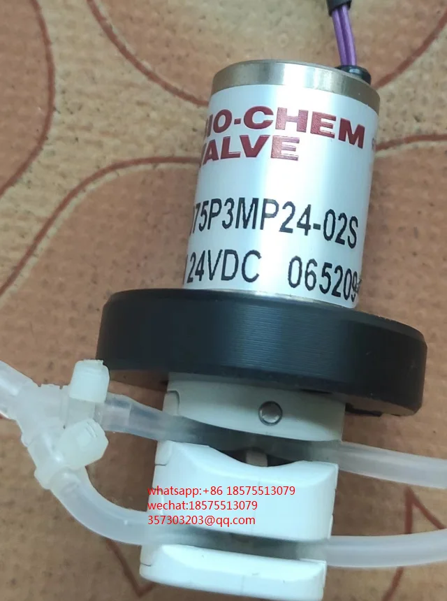 For BIO-CHEM 075P3MP24-02S 15PSI 24VDC 0652094 Fluid Valve 1 Piece