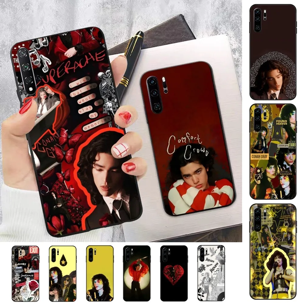 

Conan G-Gray Singer S-Superache Phone Case For Huawei P 8 9 10 20 30 40 50 Pro Lite Psmart Honor 10 lite 70 Mate 20lite