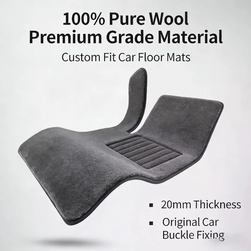 

Car Robot ------ Anti-Slip Australian Wool Car Floor Mats