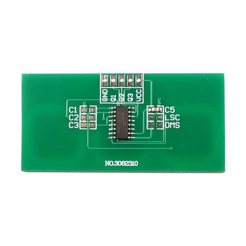 وحدة زر اللمس بالسعة ثلاثة قناة 3-طريقة مجلس التنمية التعريفي التبديل BS816A