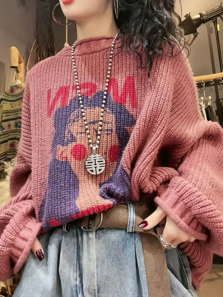 

Ele трикотаж круглый Ne Long Sve женский топ Sli осень-зима модный корейский Sle Camere из смеси шерсти с запахом