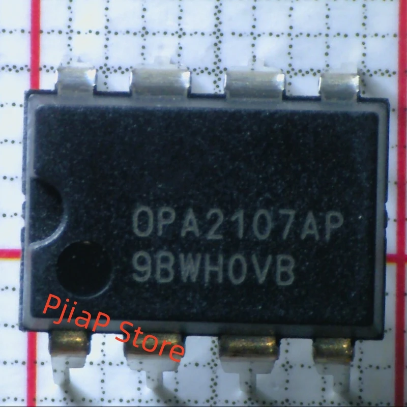 OPA2107AP DIP8 original, novo, 5pcs