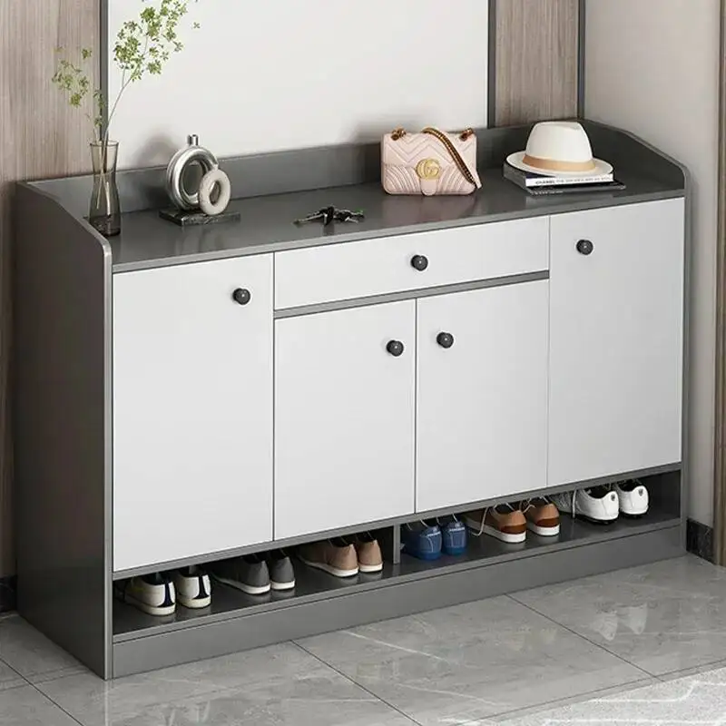 Boots Storage Shoe Cabinets Dust Proof Man Door Space Saving Shoe Cabinets Nordic Vertical Armarios Para Zapatos Home Furniture