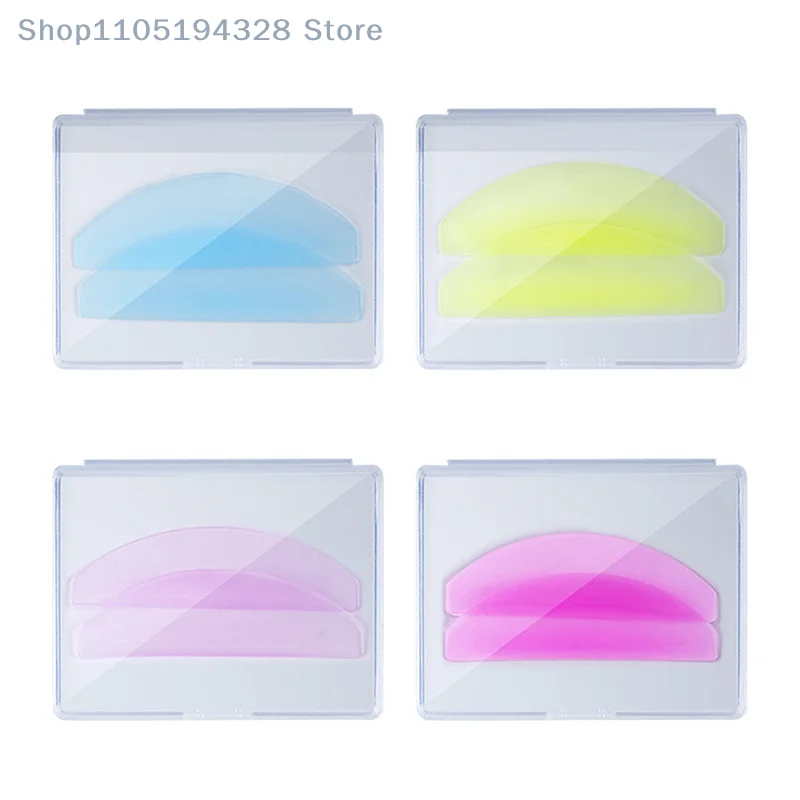 [MP] 1 Paar Ultra Dünne Silikon Wimpern Dauerwelle Pads Wimpern Stangen Schild Heben 3D Wimpern Curler Zubehör Applikator make-up-Tool