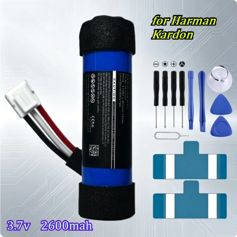 2600mah 3.7v Suitable for Harman Kardon for Onyx Studio 3 PR-633496 To Replace Long-range Rechargeable Batteries