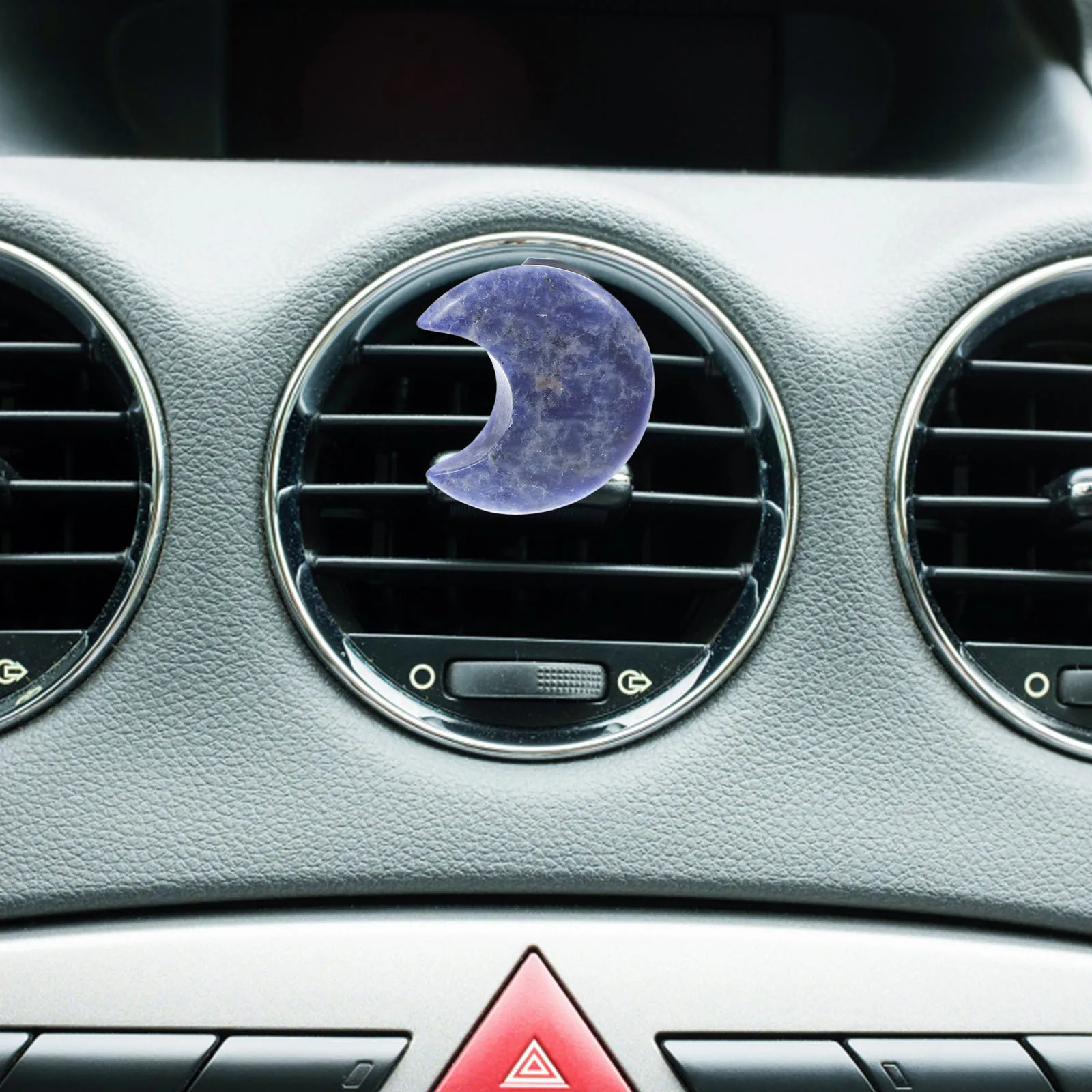 

2 шт. декоративные накладки на дефлекторы в виде луны и звезды для автомобиля, прочные аксессуары для интерьера авто для женщин, без инструментов