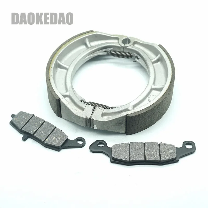 For Suzuki VL800B C50 Boulevard B.O.S.S. 2013 2014 2015 Motorcycle Front Brake Pads Rear Brake Shoe Kit Set