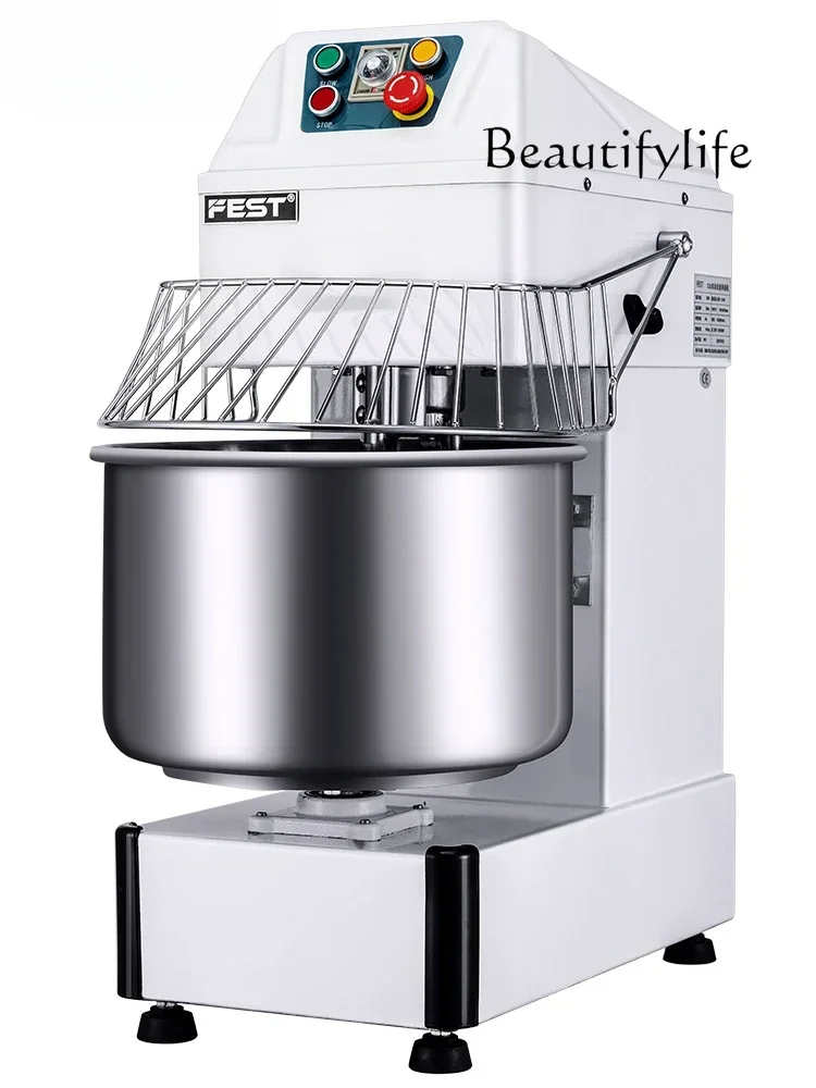 

Commercial mixer for dough mixing Two-speed double-action automatic large-capacity stainless steel large-scale dough kneader