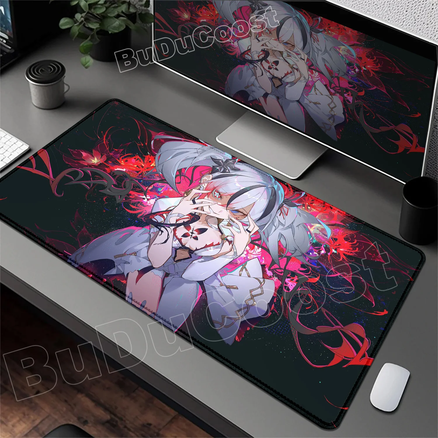 HD Printing Wuthering Waves Camellya Mouse Pad XXL Gamer Keyboard Mat Gaming Desk Protector Laptops Mousepad PC Carpet Mousepads