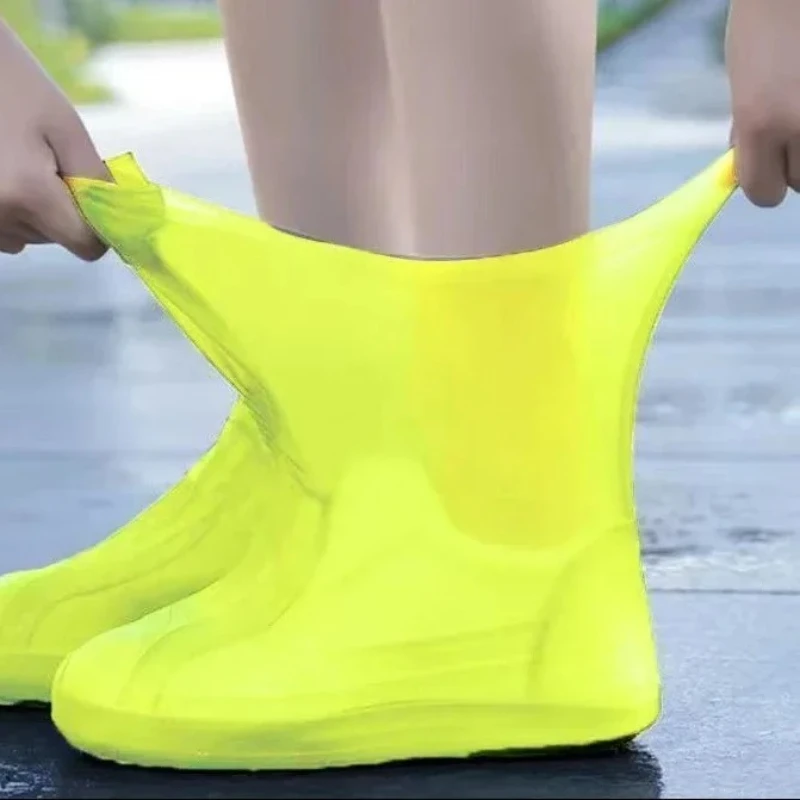 Waterproof Shoes Covers Reusable Non-slip Rain Boots Rubber Rain Boot Covers for Outdoor Use Gear Household Merchandises Home