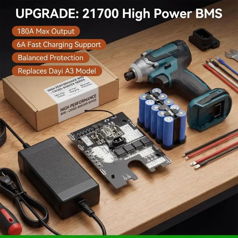 U55C Improved 180A Fast Charging Module Battery Safety Board With Cell Equalizing For Better Battery Function