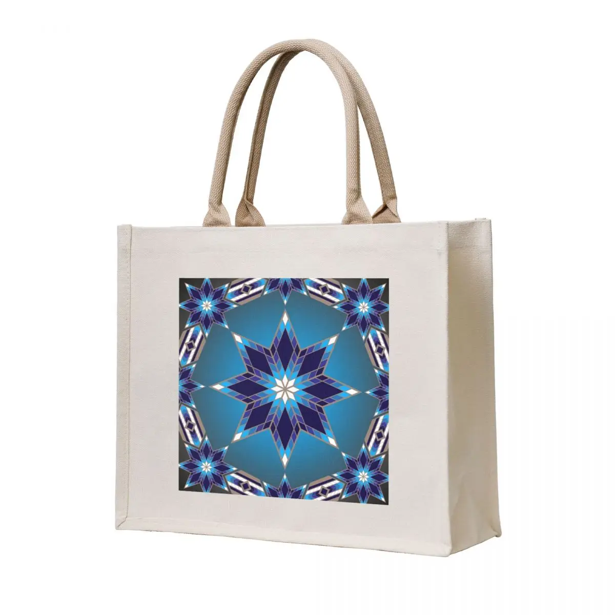 

Morning Star Circle (Blue) Tote Bag Handbags women Large bags for women tote bags men the tote bag