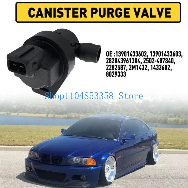 652F 282043961304 Carbon VaporsCanister Purge Valves Control Solenoid for E46 E39 E53 E85 323ci 328i 328ci 528i 740il 750il