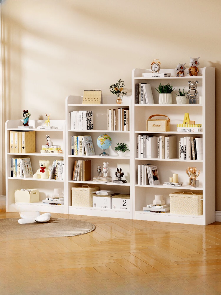 All solid wood bookshelves, floor shelves, living room balconies, student and children's rooms, storage cabinets