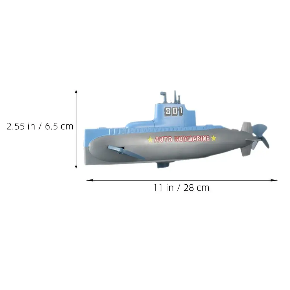 1pc Submarine Bath Toy Baby Water Playthings Floating Bathtub Swimming Pool Fun Tricky Bathing Plaything Toddler Shower Toy