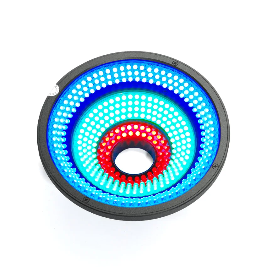 Industrial AOI Multicolor Dome Light 120mm Red Green Blue White Color Customizable Size 3 In 1