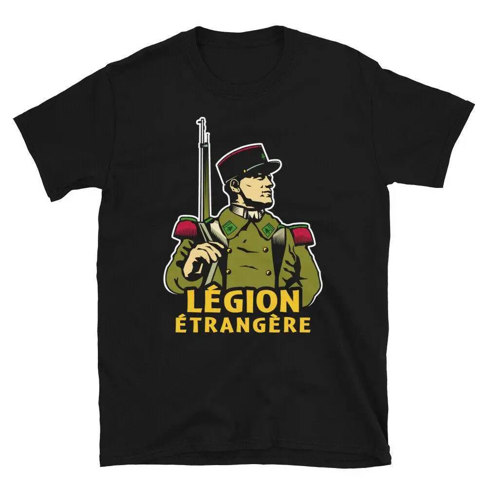 Legion Etrangere Paratrooper French Foreign Regiment Legio Patria T-Shirt Short Sleeve Casual 100% Cotton T Shirts