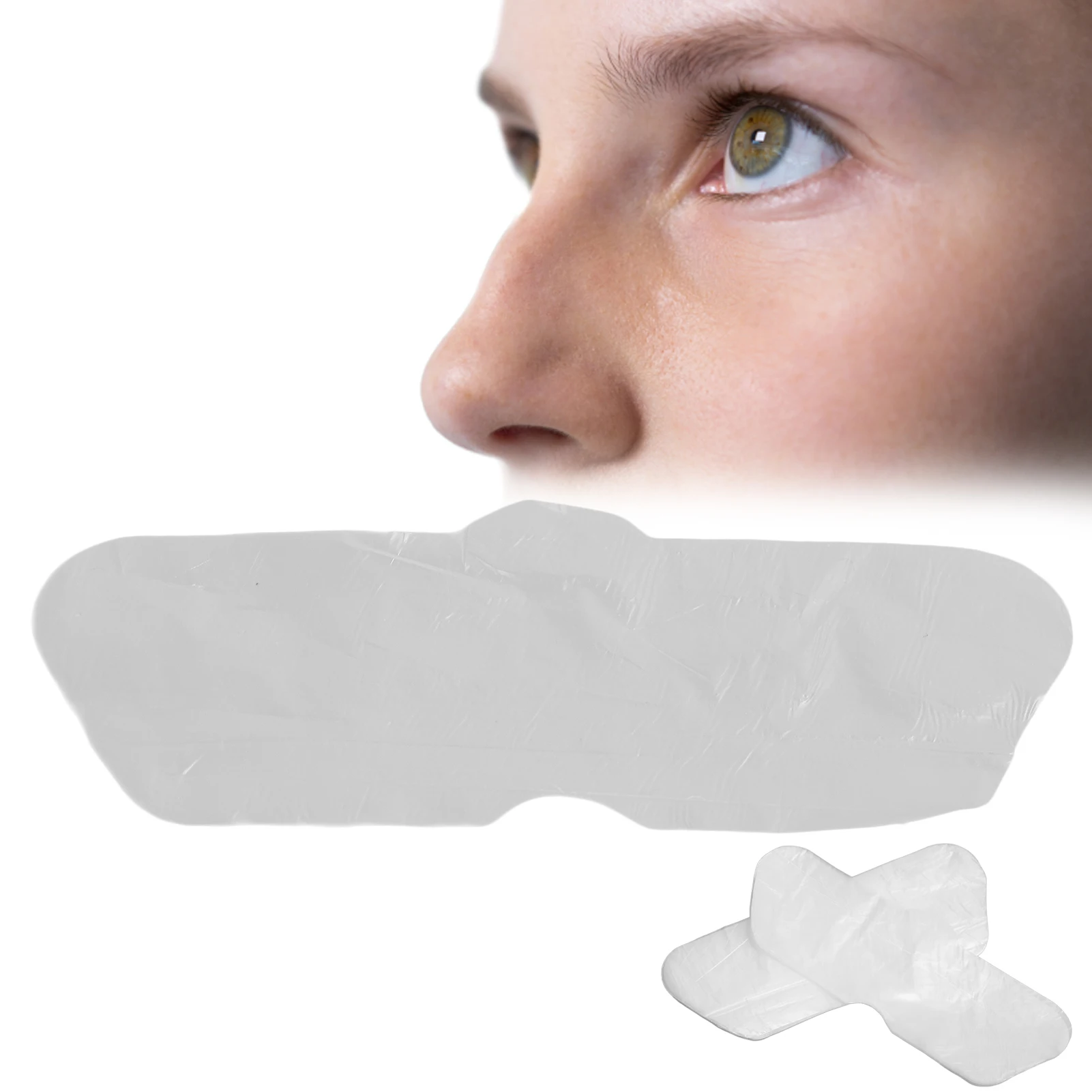 Tiras desechables para la nariz, tiras transpirables para el cuidado de la piel, mascarilla hidratante para la nariz, tira de papel para la nariz, tiras para poros de salón de belleza