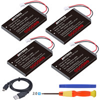 Batmax 1800mAh PS3 Battery LIP1359 LIP1859 LIP1427 Battery Pack for Sony Playstation 3 PS3 Dualshock 3 Bluetooth Controller