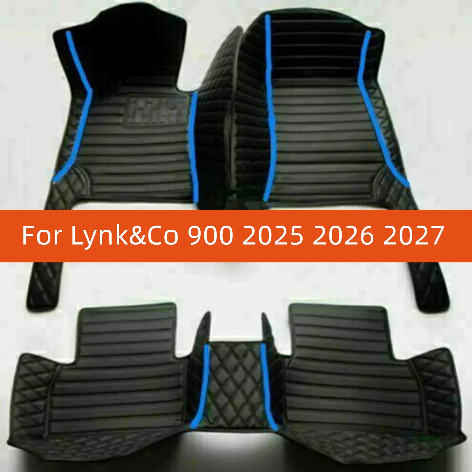 

Кожаный автомобильный коврик на заказ для Lynk & Co 900 2025 2026 2027, автомобильный коврик, аксессуары для интерьера