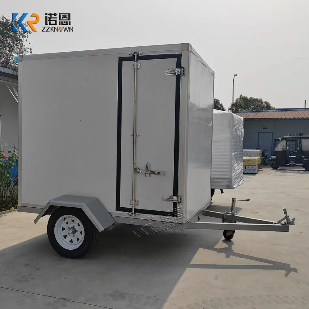 Refrigerated Truck Powerful Reefer Truck Consistent Cold Chain Freezer Trailer Transport Unit with temperature control